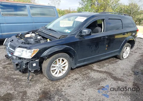 2017 Dodge Journey Sxt z USA, uszkodzony, nr VIN 3C4PDCBG0HT590925